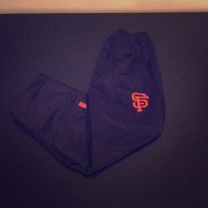 Boys San Francisco Giants track pants